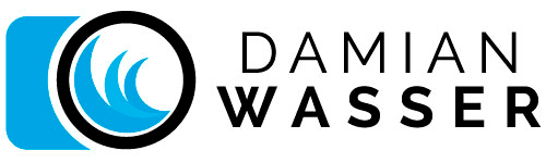 Logo Damian Wasser estudio fotografico